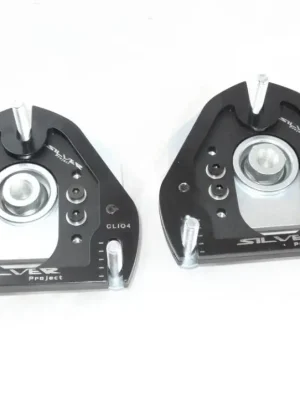 Super Cena Silver Project nastavitelné horní uložení pro Renault Clio 3 / Clio 4, barva černá