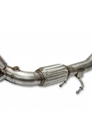 Značkový HJS downpipe 70 mm včetně katalyzátoru 200 cpsi pro Audi A1 typ 8X, emisní norma Euro 6, V Sport, 1.8/141 Kw (DAJB)