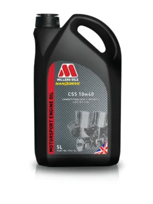 Super Cena Závodní plně syntetický motorový olej Millers Oils NANODRIVE - CFS 10W-40, objem 5l