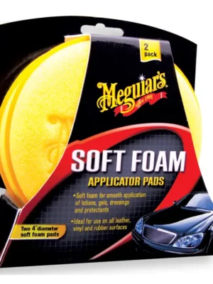 Meguiar's Soft Foam Applicator Pads - pěnové aplikátory, balení 2 kusy Sleva