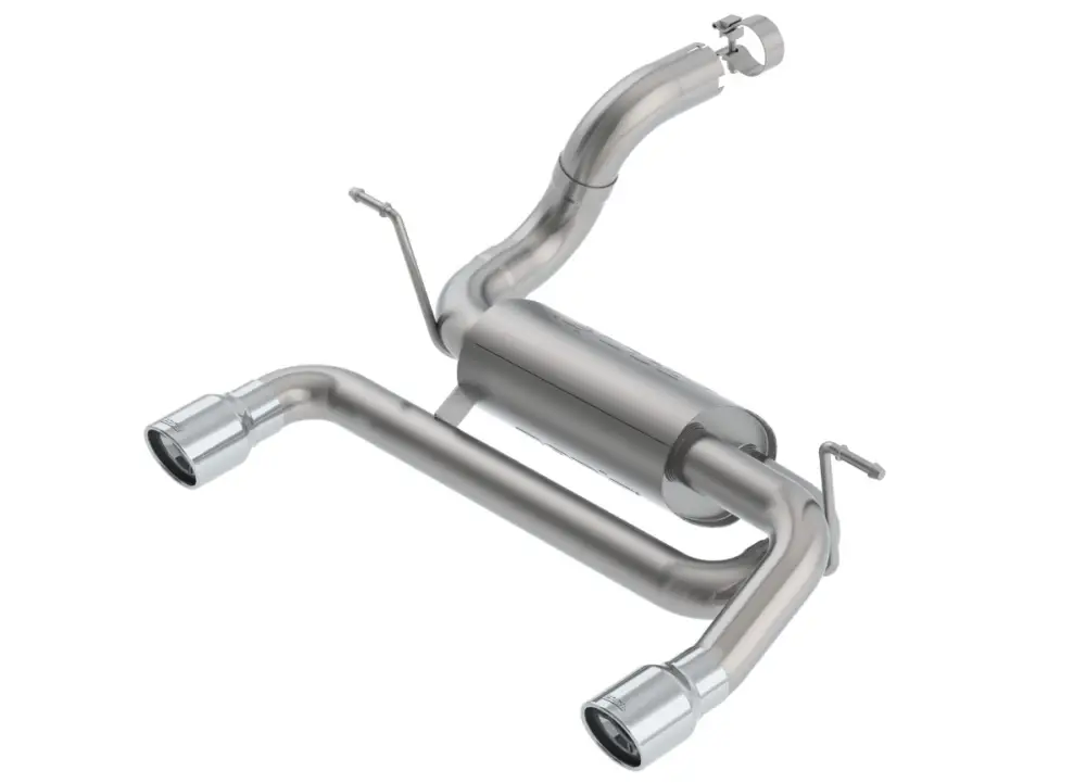 Víkendová Akce Borla koncový díl výfuku "ATAK" pro Jeep Wrangler JL/JLU 2.0l Turbo 2/4-dvéř. r.v. 2018-2020, typ koncovek chromové
