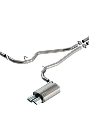 Borla Cat-Back výfukový systém "ATAK" pro Ford Explorer ST 3,0l V6 EcoBoost s automatickou převodovkou, AWD, 4-dvéř., r.v. 2020, typ koncovek chromové Kup Teď