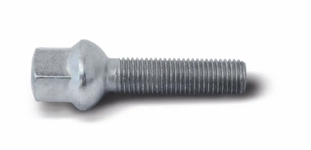 Pouze Dnes H&R šroub s kulovou dosedací plochou R12 mm M12x1,5x43 mm, barva stříbrná