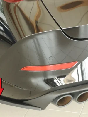Bezpečná Platba Rieger spoiler pod zadní nárazník na levé straně pro Cupra Leon KL 5-dvéř. (ST/sportstourer) r.v. 09/20-, plast ABS bez povrchové úpravy