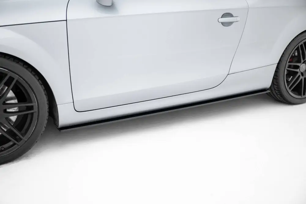 Maxton Design "Street Pro" difuzory pod boční prahy pro Audi TT 8J, plast ABS bez povrchové úpravy, S-Line Akce