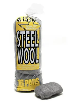 Hit Sezóny Fine Steel Wool - ocelová vlna pro leštění kovů, 16 ks, hrubost super jemná