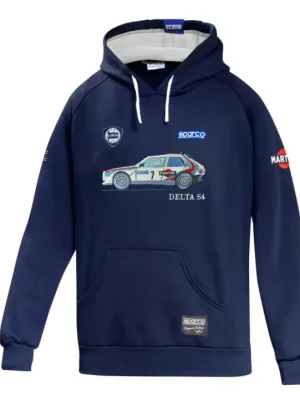 Akční Cena Sparco mikina s kapucí Martini Racing Lancia Delta S4, velikost XXXL