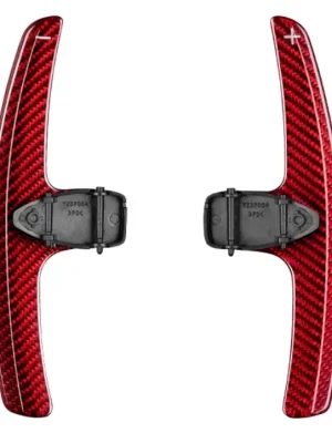 Bezpečná Platba Karbonová výměnná pádla pod volant pro Mercedes Benz třídy A W177 (2017–2021), barva červený karbon