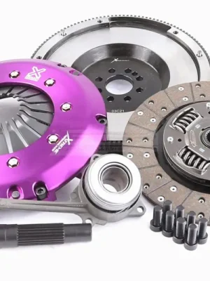 Akční Cena Xtreme Clutch jednolamelová odpružená organická spojková sada vč. setrvačníku a vypínacího ložiska pro Audi A3 8P 2.0 TFSI s kapacitou krouticího momentu 600, r.v. 2004.09 - 2013.05