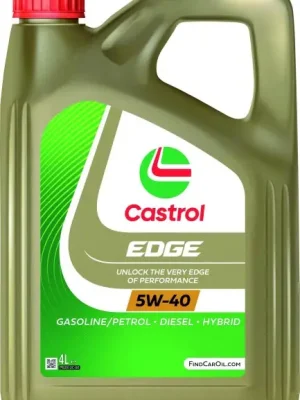 Aktuální Motorový olej Castrol EDGE Titanium 5W-40, 4L