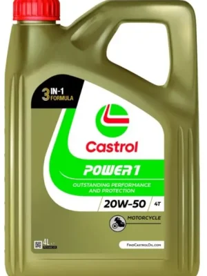 Motorový olej Castrol Power 1 4T 20W-50, 4L Nová Kolekce