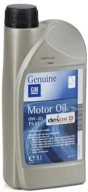 Motorový olej GM Fuel Economy Longlife 0W-20, 1L Tovární Cena