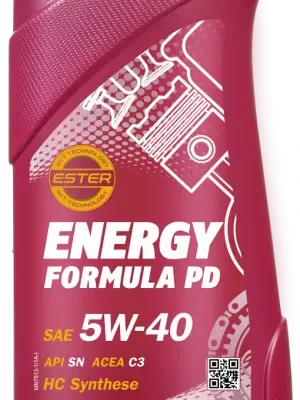 Motorový olej Mannol Energy Formula PD 7913 5W-40, 1L Značkový