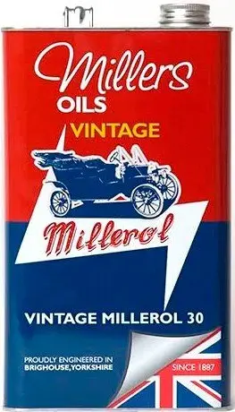Finální Výprodej Motorový olej Millers Oils Vintage Millerol 30, 5L