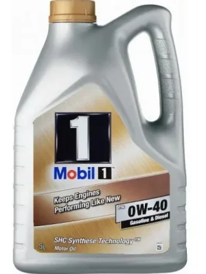 Motorový olej Mobil 1 FS 0W-40, 5L Vysoce Kvalitní