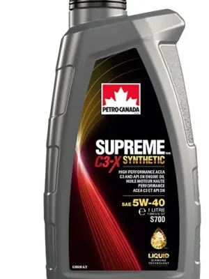Motorový olej Petro-Canada Supreme C3-X Synthetic 5W-40, 1L Must-Have