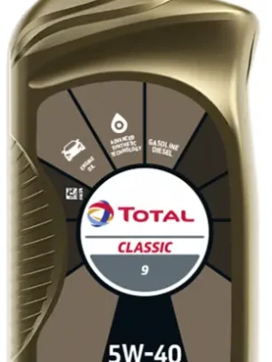 Motorový olej Total Classic 9 5W-40, 1L Ověřený