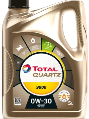 Motorový olej Total Quartz 9000 0W-30, 5L Aktuální