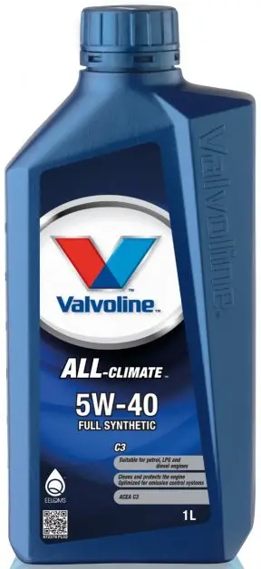 Motorový olej Valvoline All-Climate C3 5W-40, 1L Cenově Výhodný