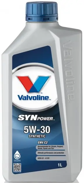 Motorový olej Valvoline SynPower ENV C2 5W-30, 1L Aktuální