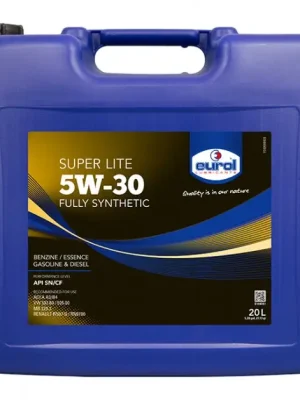 Víkendová Akce Motorový olej Eurol Super Lite A3/B4 5W-30, 20L
