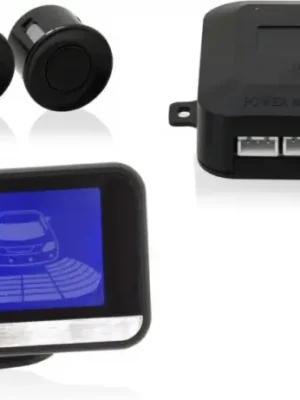 Autentický Compass parkovací asistent 4 senzory, LCD display