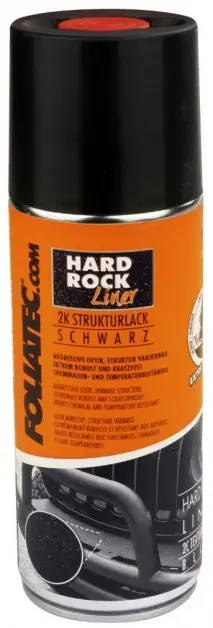 Foliatec barva s výraznou texturou, černá, 400ml Autentický