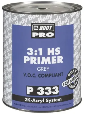 HB BODY P333 3:1 HS Filling Primer (White), 1L Originální
