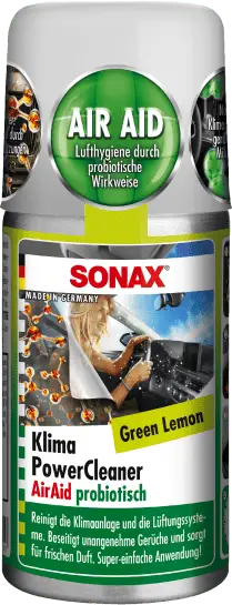 Zlevněný Sonax Čistič klimatizací AirAid Probiotikum (green lemon), 100ml