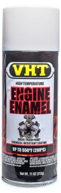 VHT Engine Enamel barva na motory do 288°C, bílá lesklá, 312g Nízká Cena