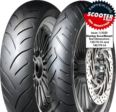 Pneumatika DUNLOP 630050 120/70-14 55S TL SCOOTSMART Objednat Nyní