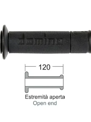 Tovární Cena Rukojeti DOMINO Road-Racing 184161280 anthracite black