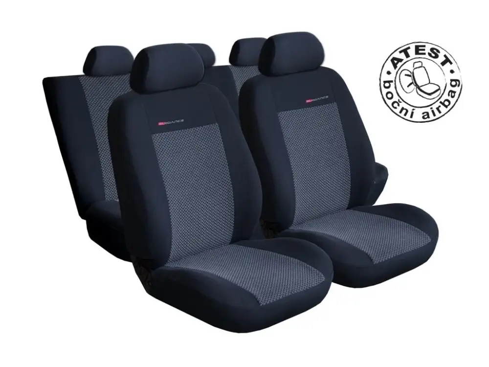 Vysoce Kvalitní Autopotahy Toyota Rav 4 III, od r.2005-2012, šedo černé