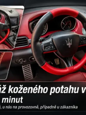 Top Prodej Kožený potah Maria Cavallo PROFESIONÁLNÍ MONTÁŽ