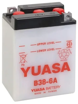 Motobaterie YUASA B38-6A 6V 14,7Ah Omezená Nabídka