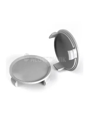 Středová krytka kola - poklička průměr 69/75mm(vnitřní,vnější) plast šedá bez loga Mercedes (NKNEU), úchyt 6mm Ověřený