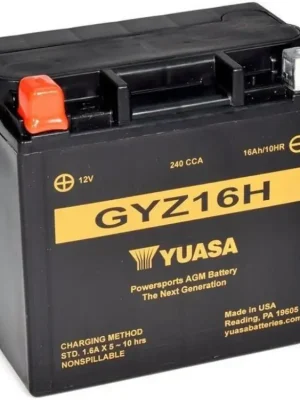 Motobaterie YUASA GYZ16H 12V 16Ah 240A Omezená Nabídka