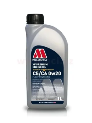 Autentický MILLERS OILS XF PREMIUM C5/C6 0w20 1 l