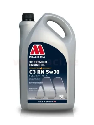 Časově Omezené MILLERS OILS XF PREMIUM C3 RN 5w30 5 l
