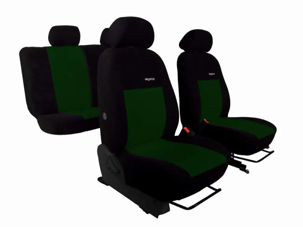 Horká Nabídka Autopotahy ŠKODA KAMIQ MONTE CARLO, od r. 2019, ELEGANCE zelené