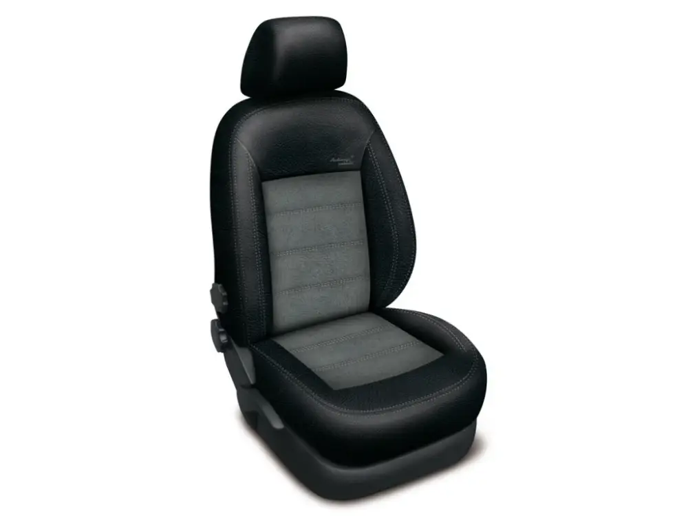 Autopotahy KIA RIO III, od r. 2011, AUTHENTIC VELVET, černošedé Přímo Od Výrobce