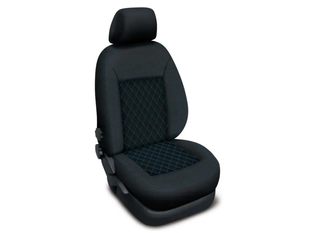 Autopotahy RENAULT ARKANA, bez zadní loketní opěrky, od r. 2021, AUTHENTIC CARO modré Ověřený
