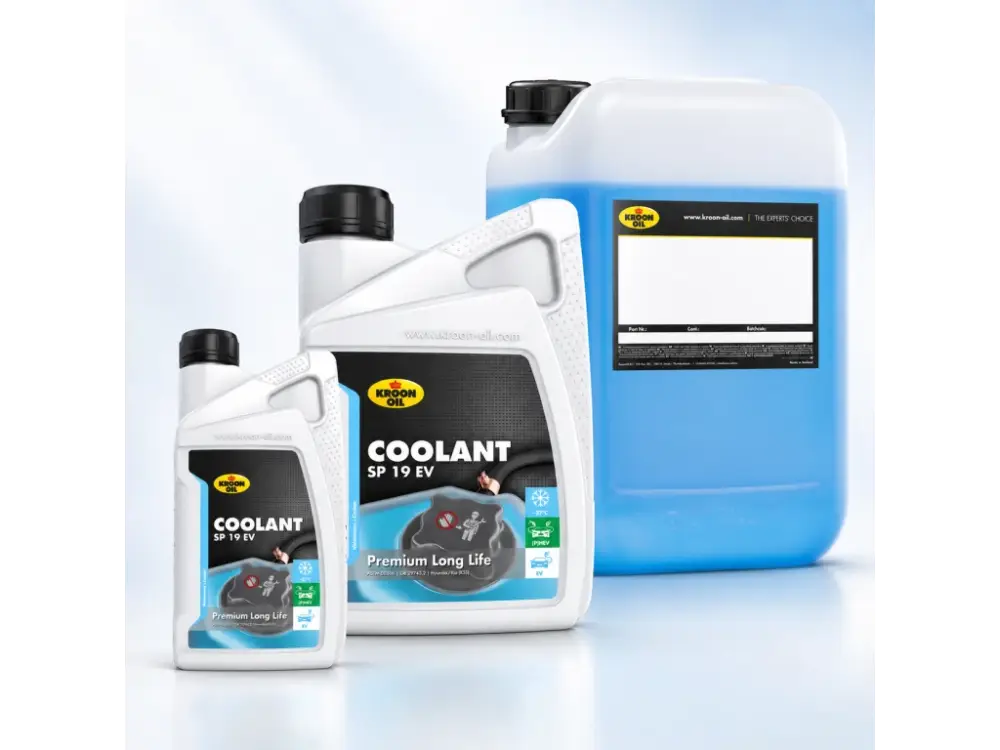 Kroon-Oil Coolant SP 19 EV – chladicí kapalina pro elektromobily a plug-in hybridy Tovární Cena