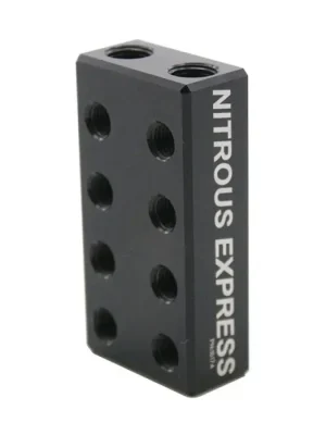 2 In / 16 Out Nitrous Fuel Distribution Block Nitrous Express NX 16174 Speciální Cena