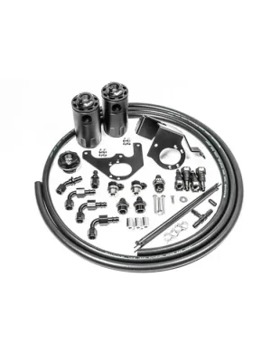 Dual Catch Can Kit for Cadillac CTS-V Fluid Lock Radium Enginerring Aktuální
