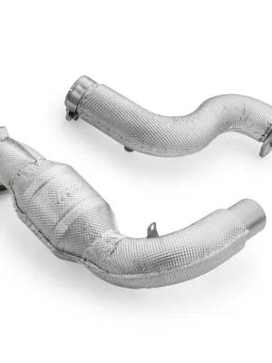 Downpipe RM Motors pro Mercedes Amg A35 GPF W177 se silencerem a tepelným štítem Ihned K Objednání
