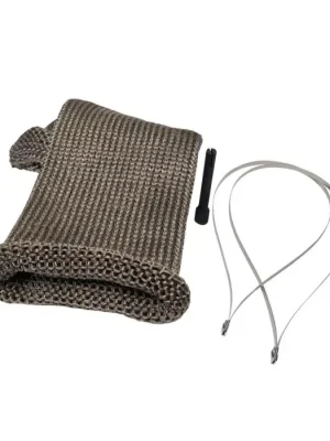 Titanium™ Knit Exhaust Sleeve - 10cm x 30.5cm (4" x 12") DEI-10038 Jen Po Omezenou Doba