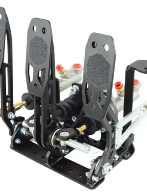 Pedalbox Eco Class podlahová montáž kompaktní RacingPedalBoxes – Černy Pouze Dnes