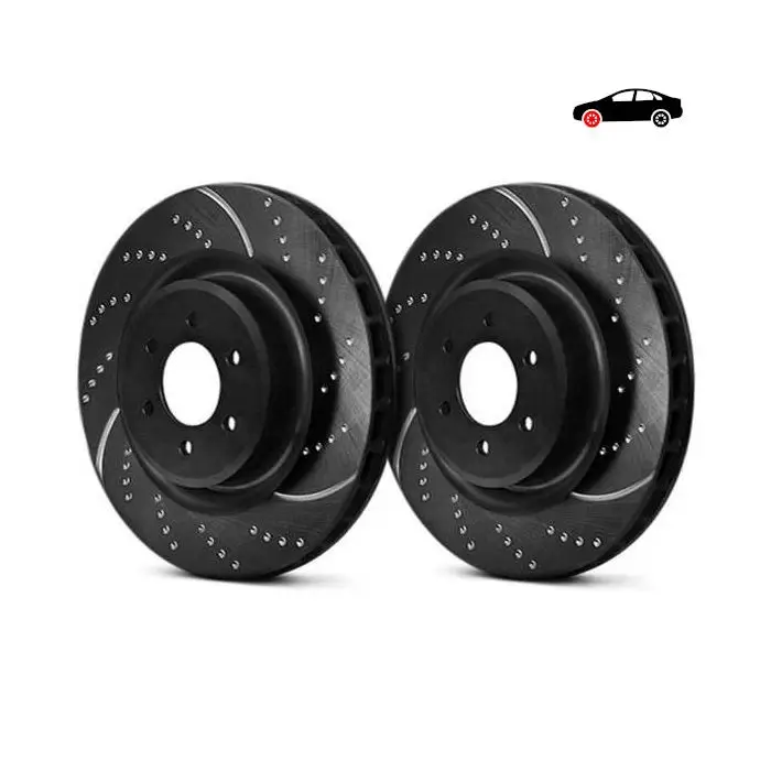 Sezónní Sleva GD1963 Sport Discs Rotors EBC Brakes for Ford Fiesta Mk7 Fiesta Mk8 Tourneo Courier Ford Fiesta BMax Fiesta Mk7 ST Fiesta Mk8 ST