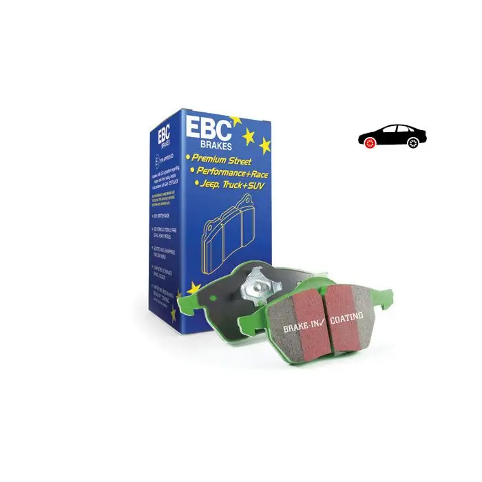 Rychlé Dodání DP2269 Brake Pads GREENSTUFF EBC Brakes for Alpine A110 A310 Citroen Visa LN LNA Dacia Nova Peugeot 104 305 Renault Alpine A110 Alpine A310 4 5 6 7 12 12 Estate 12 Saloon 12 Gordini 14 15 16 17 18 18 Estate 20 TALBOT Samba 15 TS Solenza Supernova
